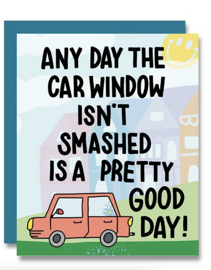 PapaLlama Good Day in the City Card