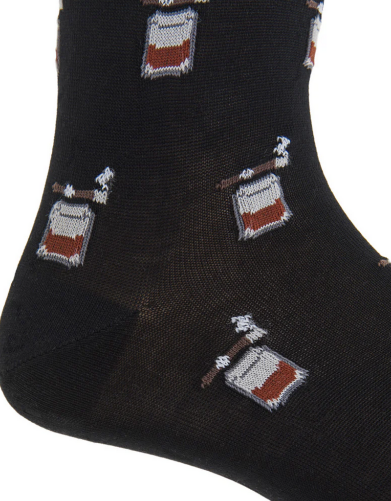 Dapper Classics Black w/ Whiskey Bourbon and Cigar