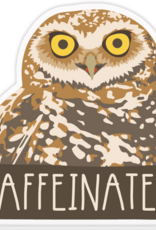 Modern Printed Matter Caffeinated Sticker