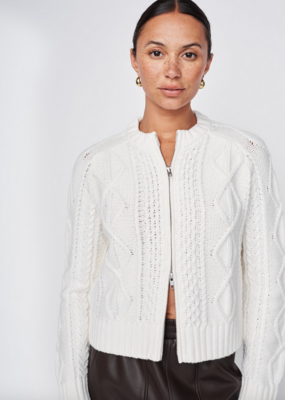 Stateside Cable Zip Up Popover