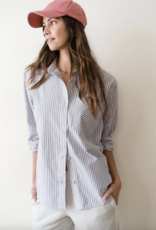 Marine Layer Jane Relaxed Shirt in Cali Poplin