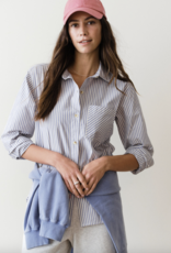 Marine Layer Jane Relaxed Shirt in Cali Poplin