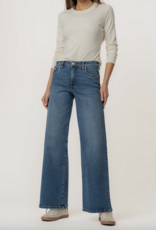 Kut from the Kloth Maya High Rise Fab Ab Wide Leg Reg Hem