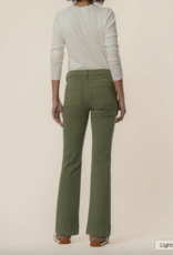 Kut from the Kloth Stella High Rise Fab Ab Flare Pin Tuck