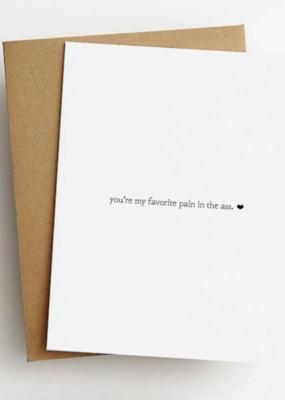 Skel & Co Favorite Pain  Sarcastic Love