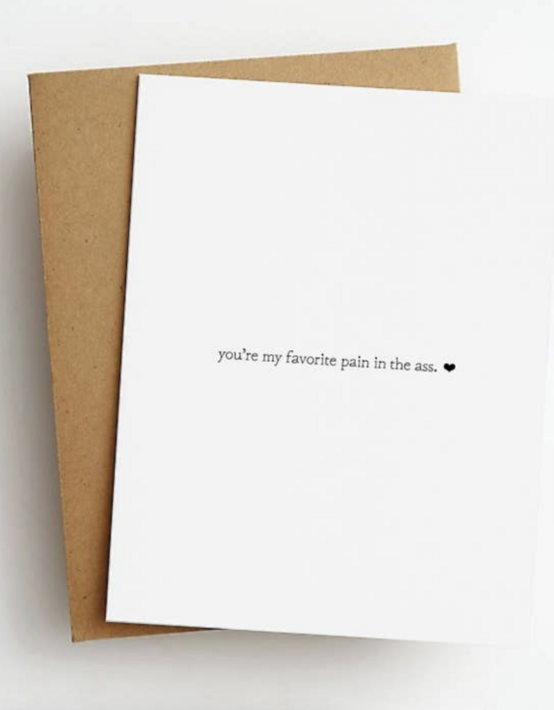 Skel & Co Favorite Pain  Sarcastic Love