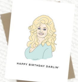 Maddon and Co Dolly Happy Birthday Darlin' Card