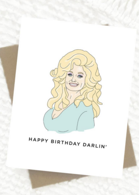 Maddon and Co Dolly Happy Birthday Darlin' Card