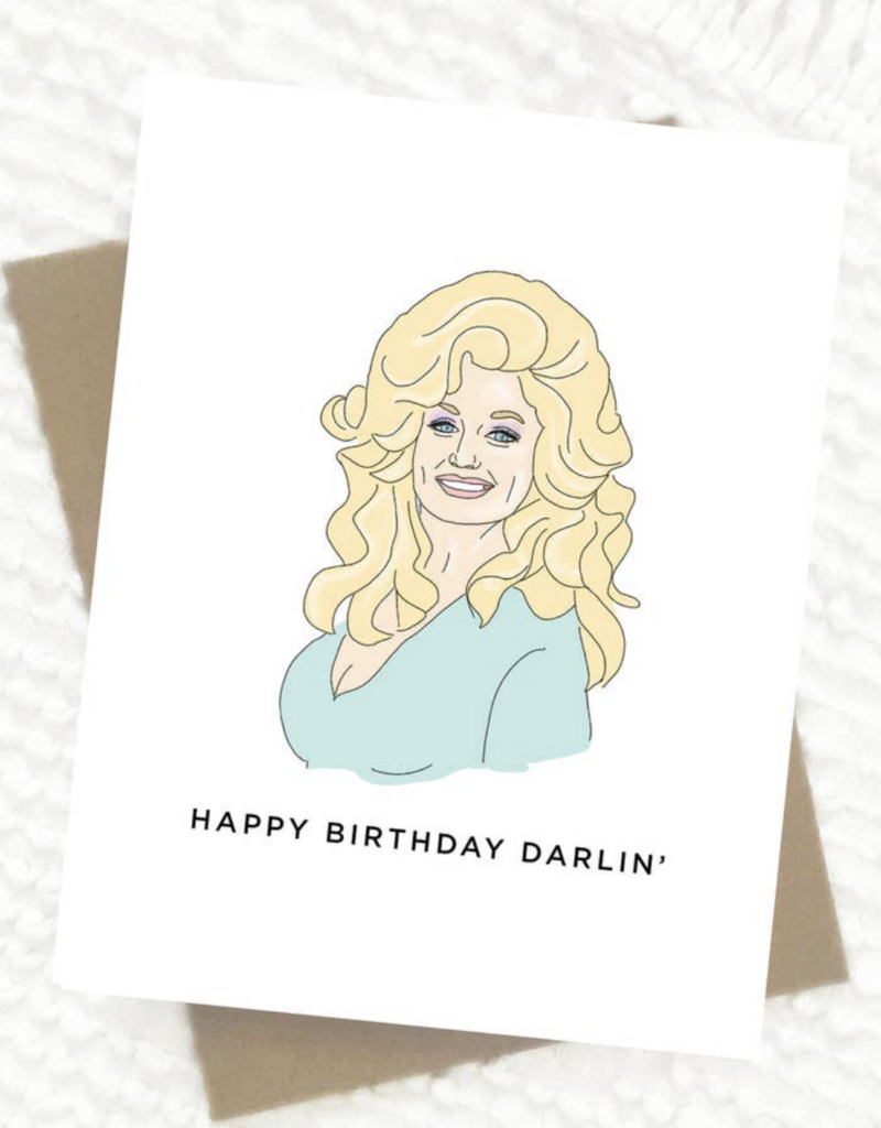 Maddon and Co Dolly Happy Birthday Darlin' Card