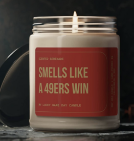 Scented Serenade 49ers Game Day Cinnamon Vanilla Candle