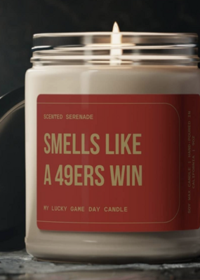 Scented Serenade 49ers Game Day Cinnamon Vanilla Candle
