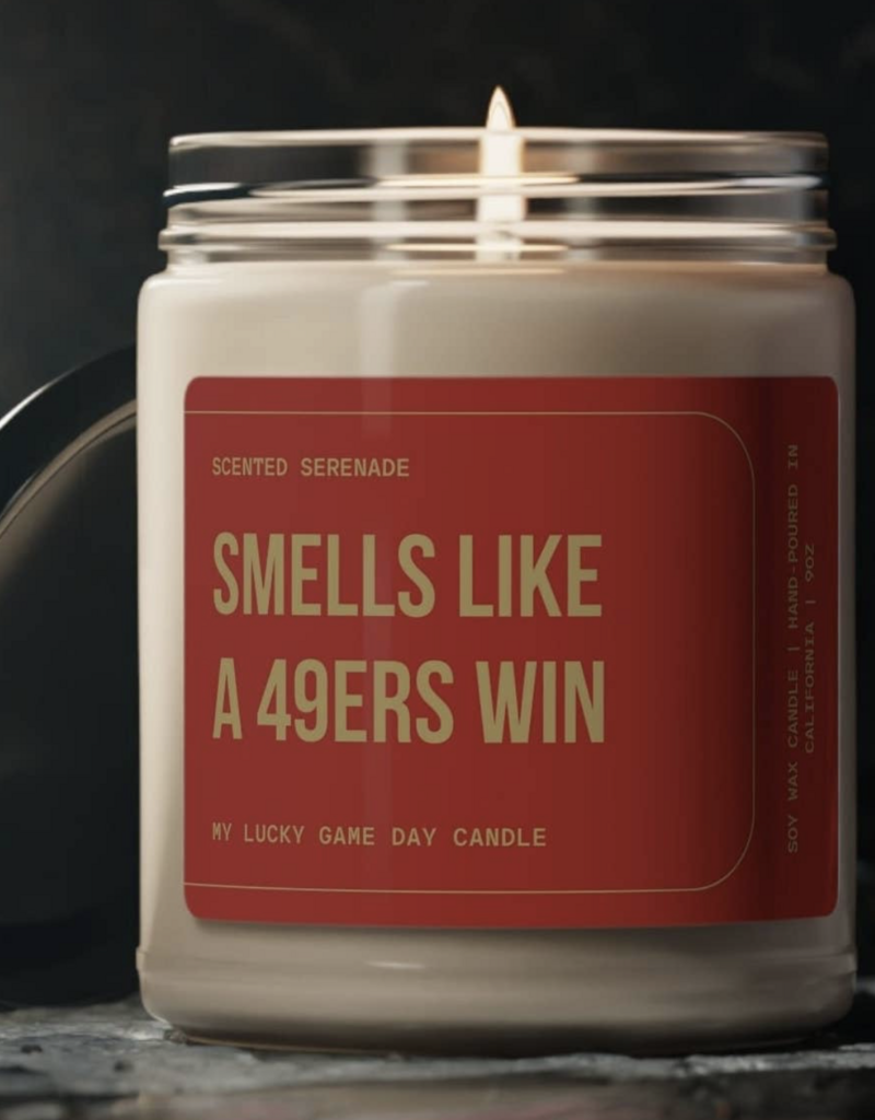 Scented Serenade 49ers Game Day Cinnamon Vanilla Candle