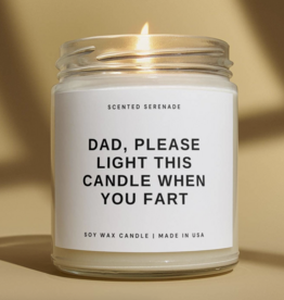 Scented Serenade Dad, Please Light Candle