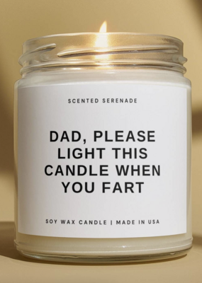 Scented Serenade Dad, Please Light Candle