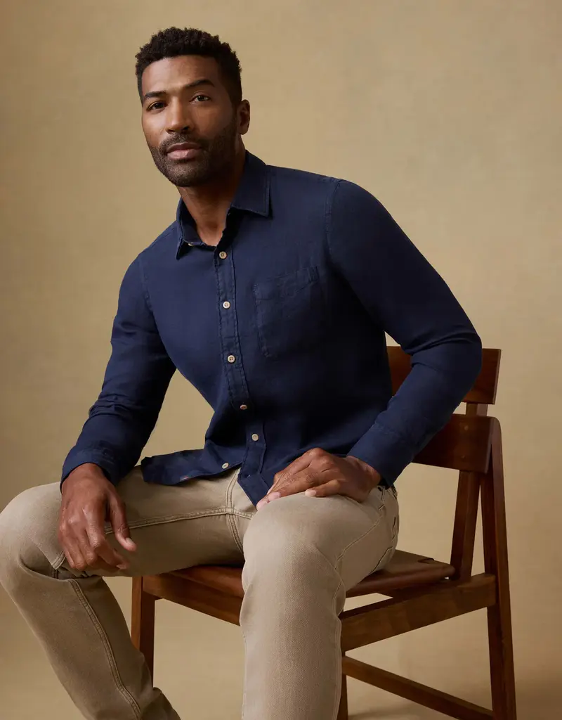 Faherty Laguna Linen Shirt