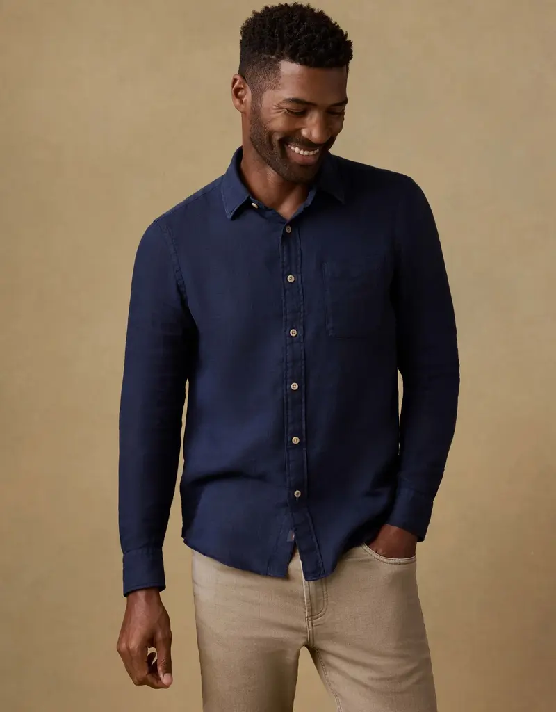 Faherty Laguna Linen Shirt