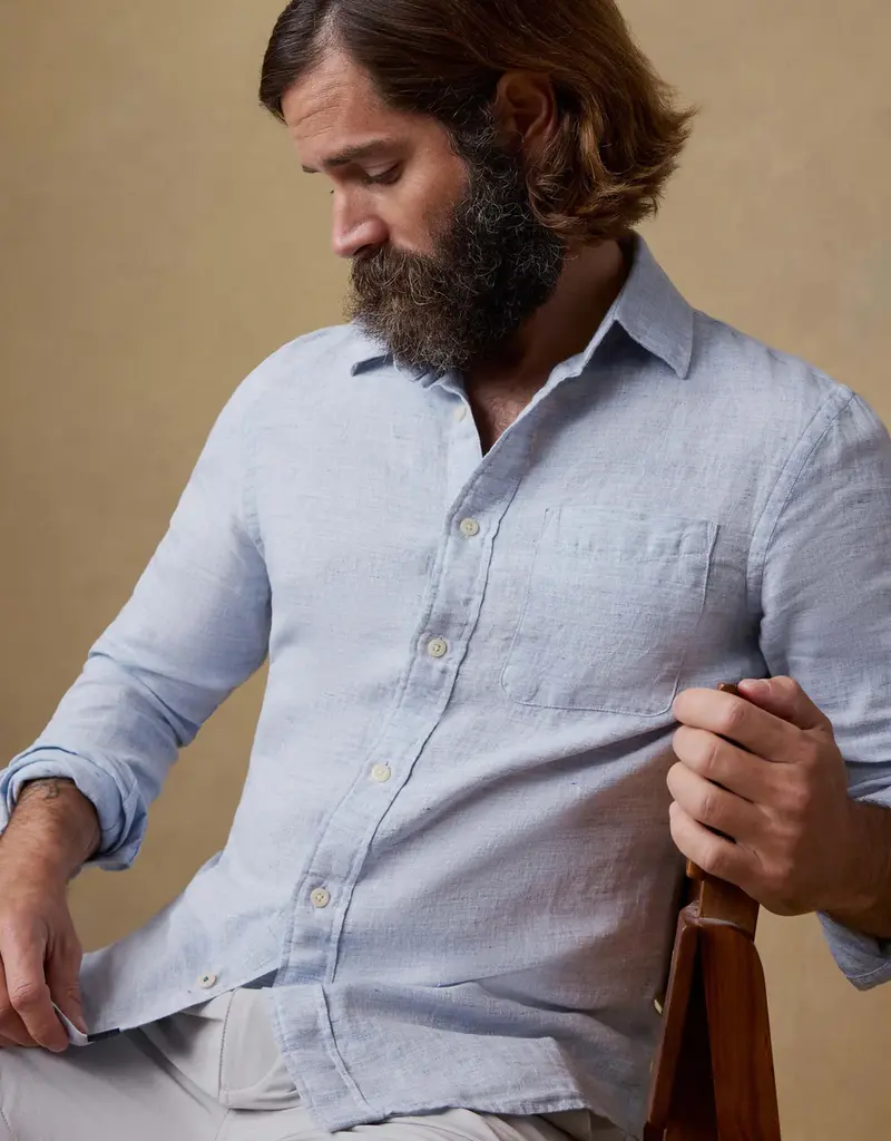 Faherty Laguna Linen Shirt
