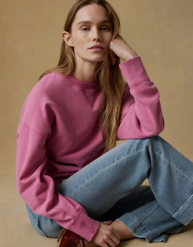 Faherty High Standard Fleece Vintage Crew