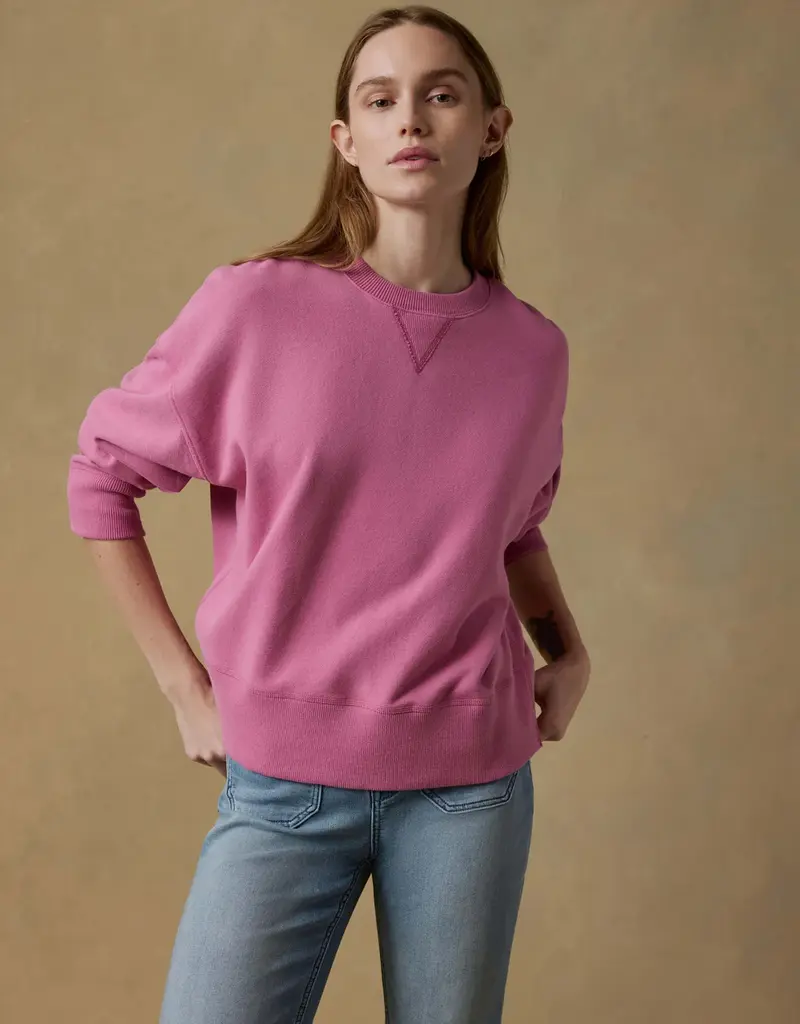 Faherty High Standard Fleece Vintage Crew