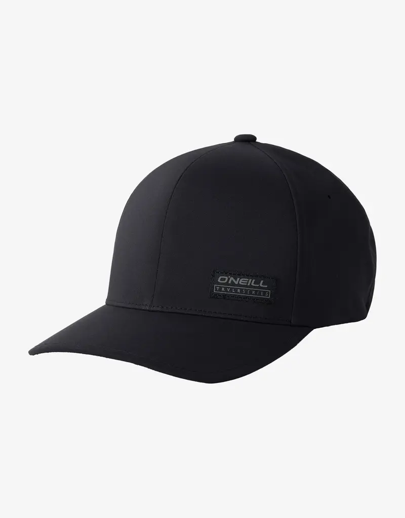 O'Neill TRVLR Stretch Fitted Hat L/XL Black