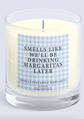 Barrel Down South Smells Like We'll Be Drinking Margaritas Later Candle