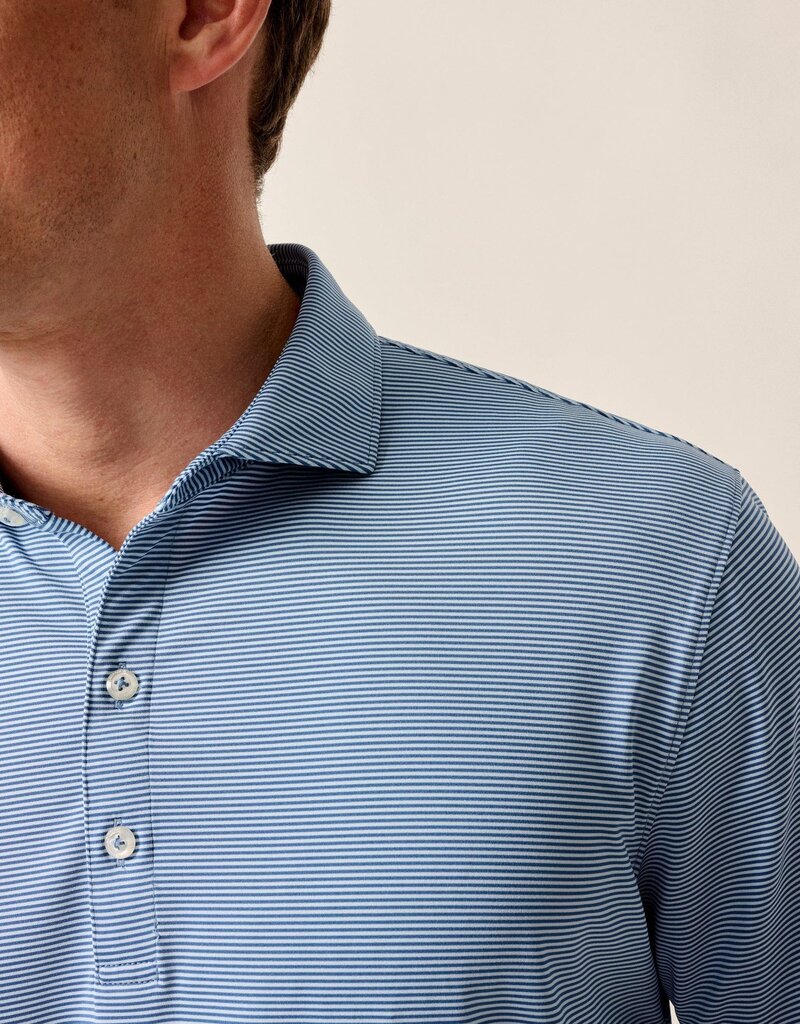 Johnnie-O Performance Jersey Polo - Lyndonn Stripe