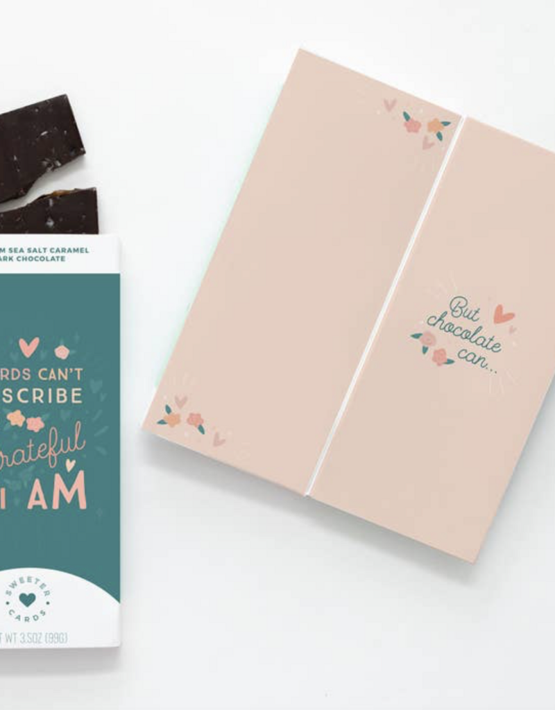 Sweeter Cards Grateful Card w/ Choco Bar