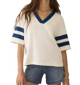 Faherty Sunwashed Slub Varsity Tee