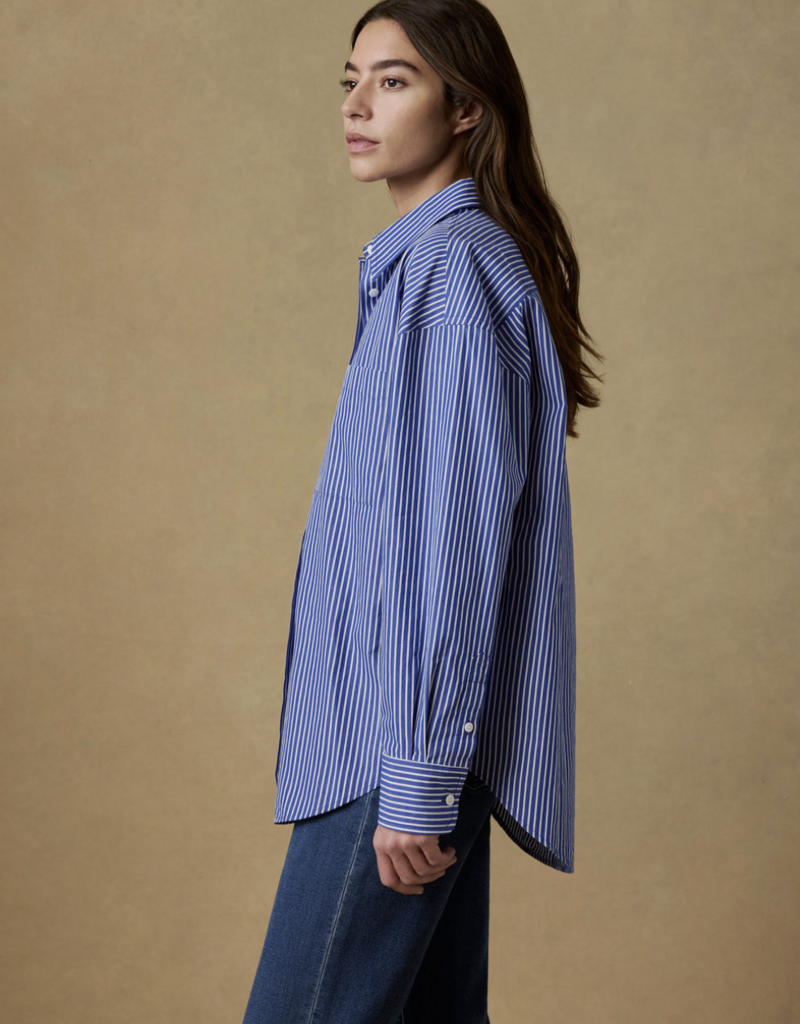 Faherty Coastal Poplin Relaxed Shirt