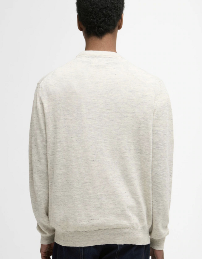 Barbour Flaxby Linen Blend Crew