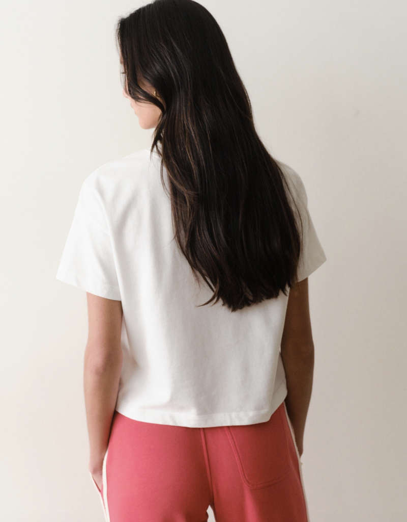 Marine Layer Luxe Sueded Crew Tee