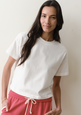 Marine Layer Luxe Sueded Crew Tee