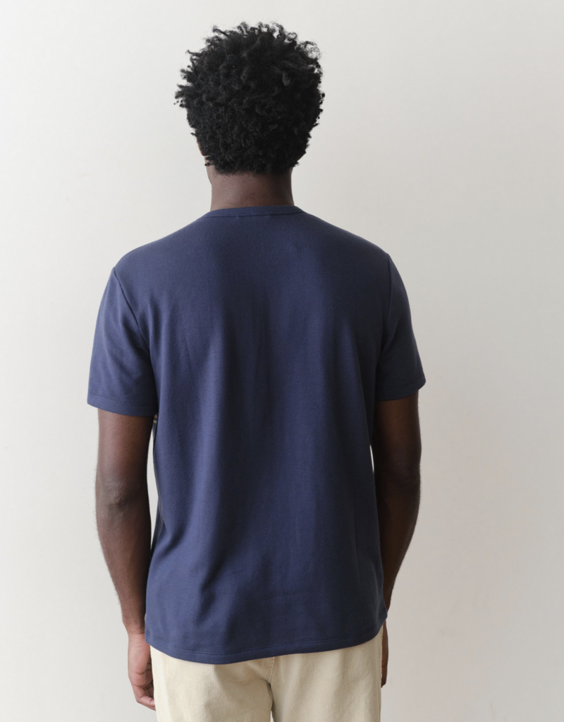 Marine Layer Signature Jacquard Crew Tee