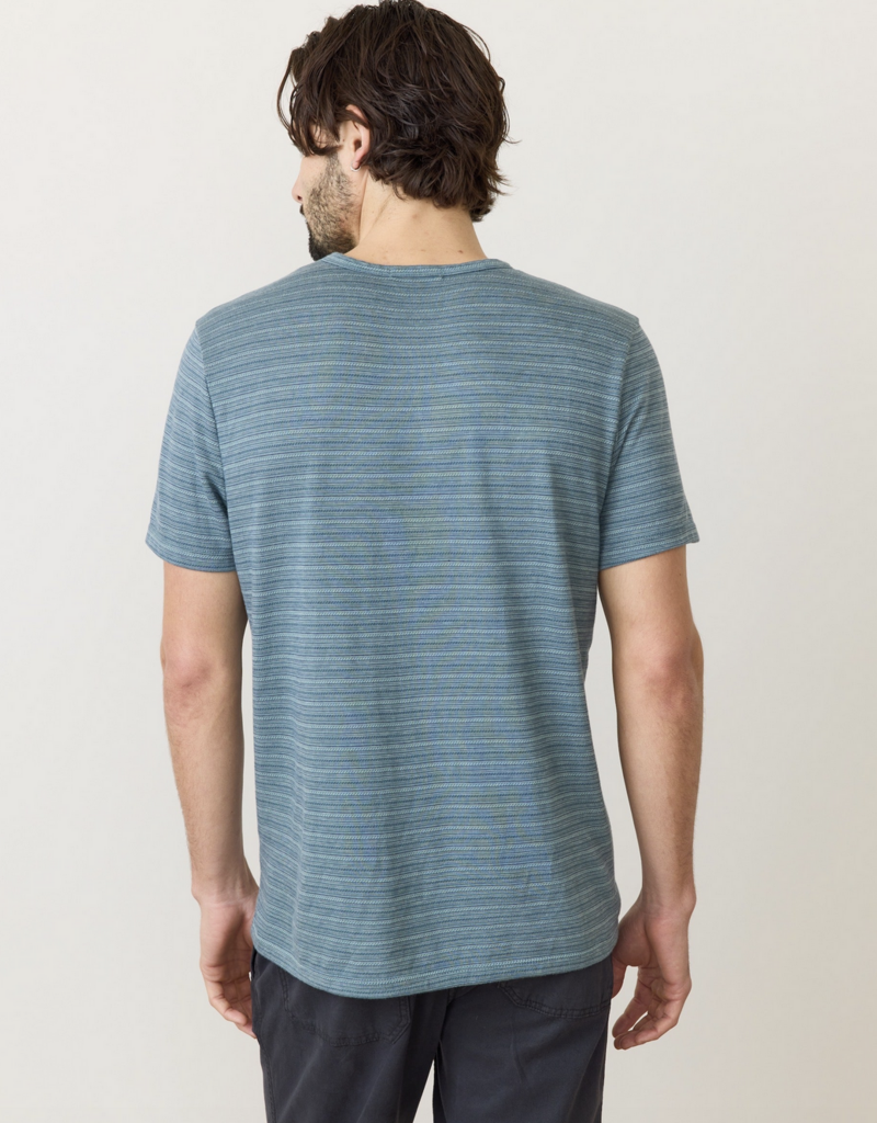 Marine Layer Signature Jacquard Crew Tee