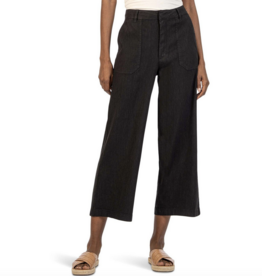 Kut from the Kloth Topaz-Wide Leg Pant W/Porkchop Pockets