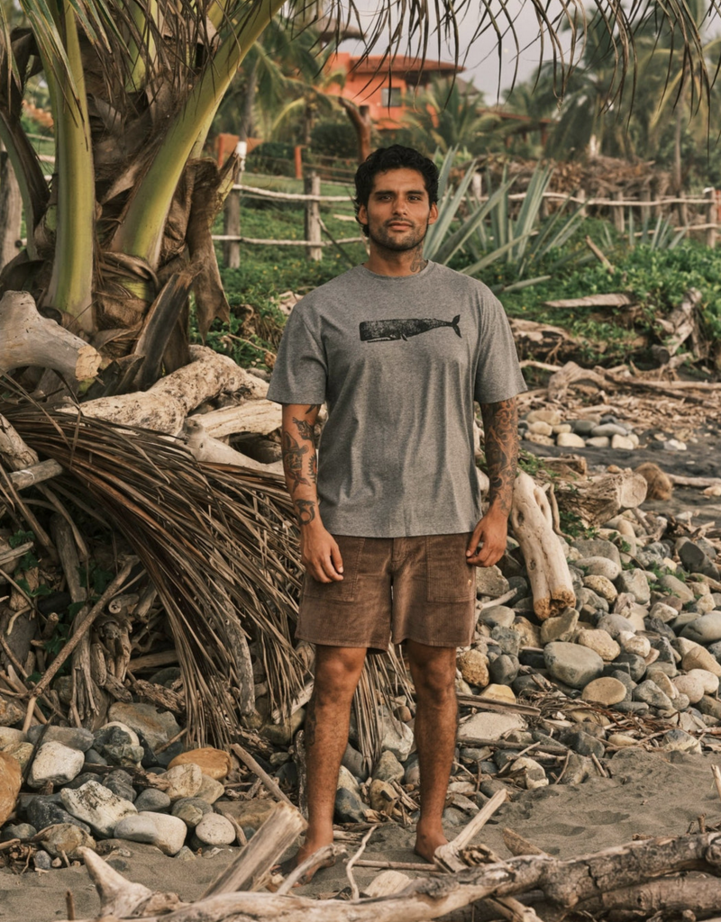 Mollusk Surf Shop Big Whale Tee