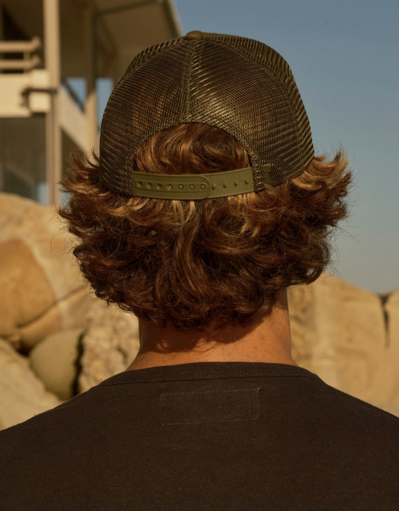 Mollusk Surf Shop Avocado Patch Trucker Hat