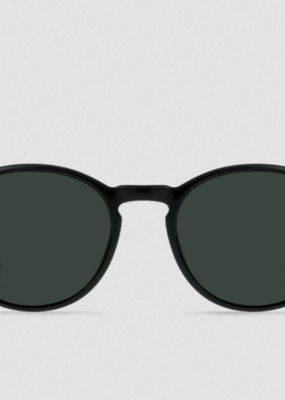Raen Basq Recycled Black / Green Polarized