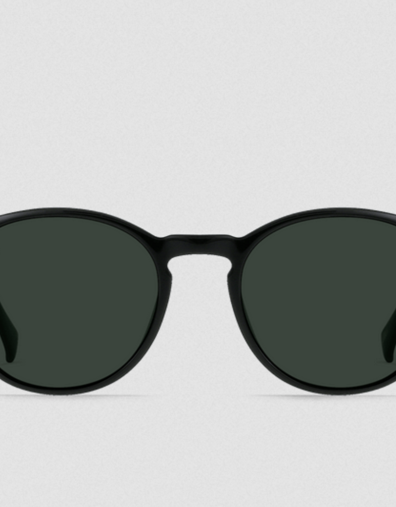 Raen Basq Recycled Black / Green Polarized