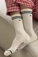 Le Bon Shoppe Embroidered Boyfriend Socks