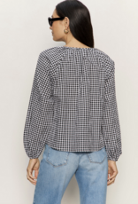 Sanctuary Perfect Gingham Button Blouse