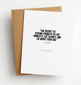 Skel & Co Lucille Ball Quote Card