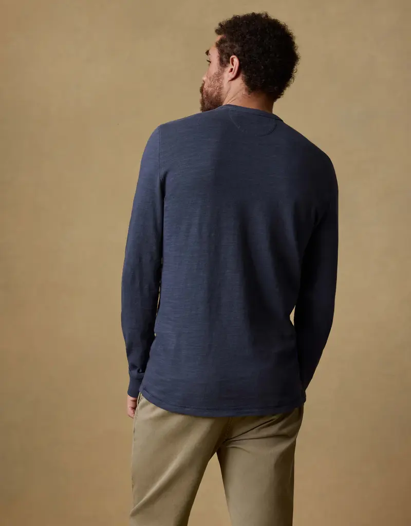 Faherty Sunwashed Slub Crew