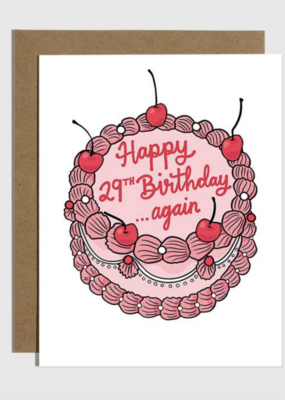 Brittany Paige Happy 29th Birthday Again Card