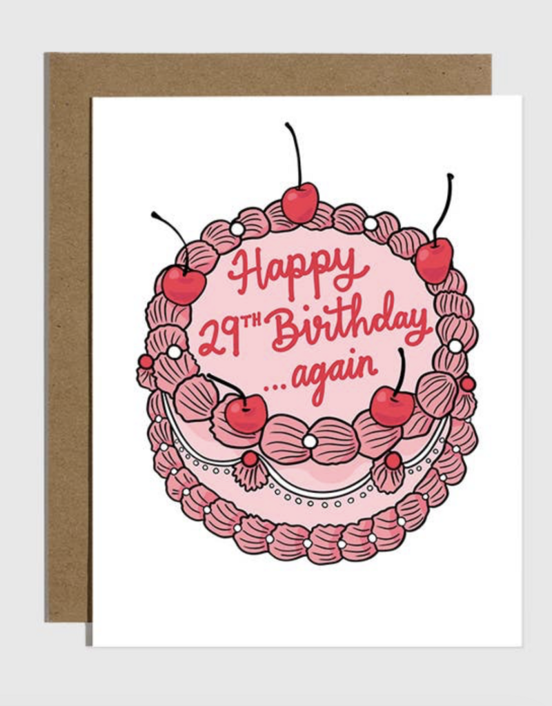 Brittany Paige Happy 29th Birthday Again Card
