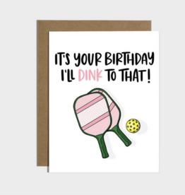 Brittany Paige Pickleball Birthday Card