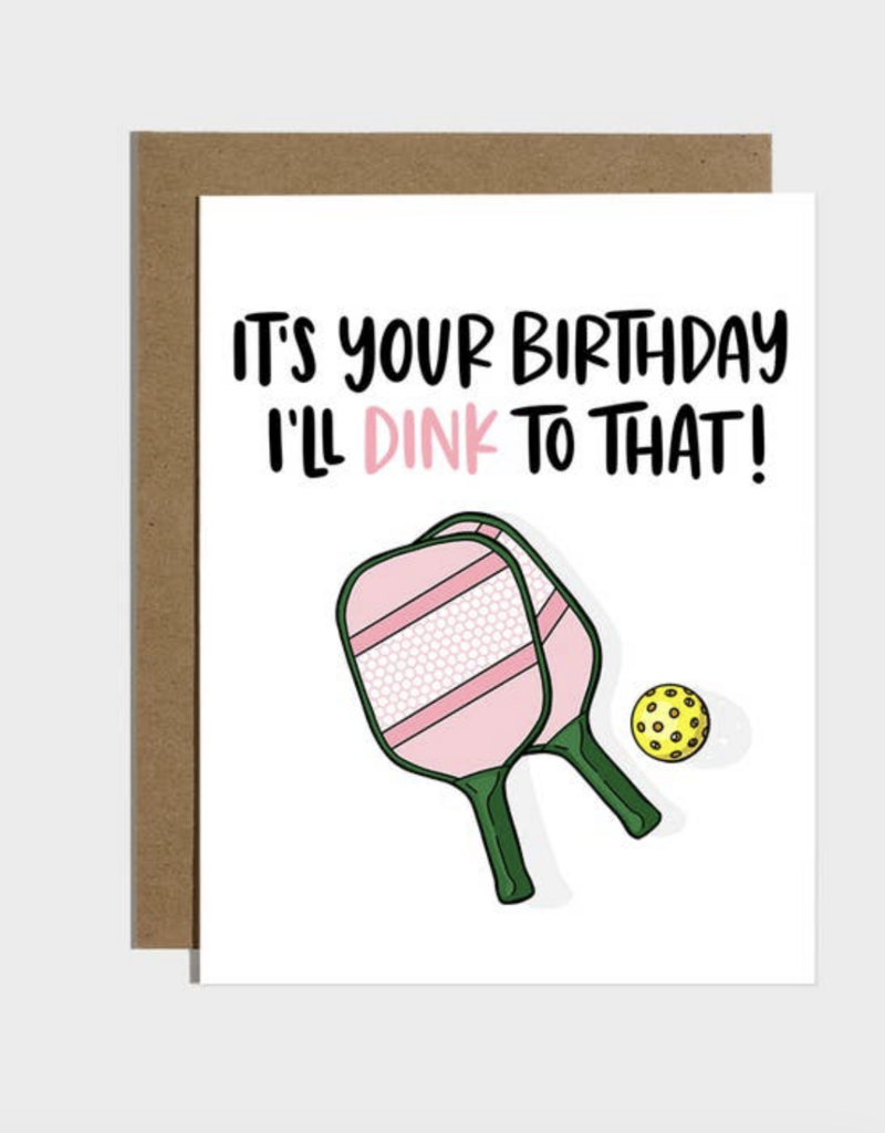 Brittany Paige Pickleball Birthday Card