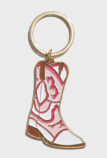 Brittany Paige Cowboy Boot Enamel Keychain