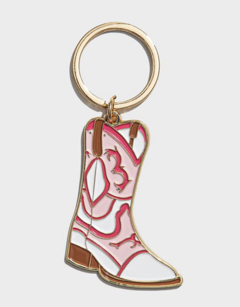 Brittany Paige Cowboy Boot Enamel Keychain