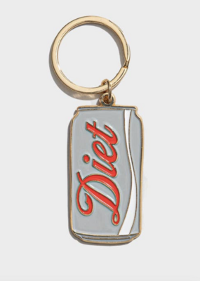 Brittany Paige Diet Soda Can Enamel Keychain